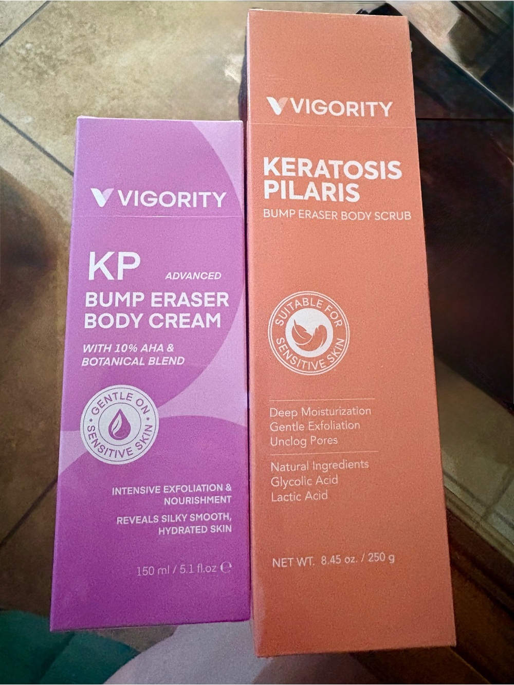 KP Bump Eraser Body Scrub and Cream (set of 2)